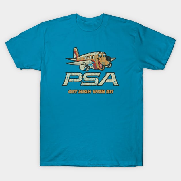 Pacific Southwest Airlines (PSA) T-Shirt by JCD666